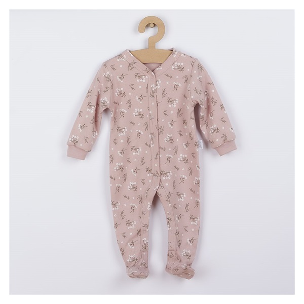 Baby cotton jumpsuit Nicol Nela, size 56 (0-3m)