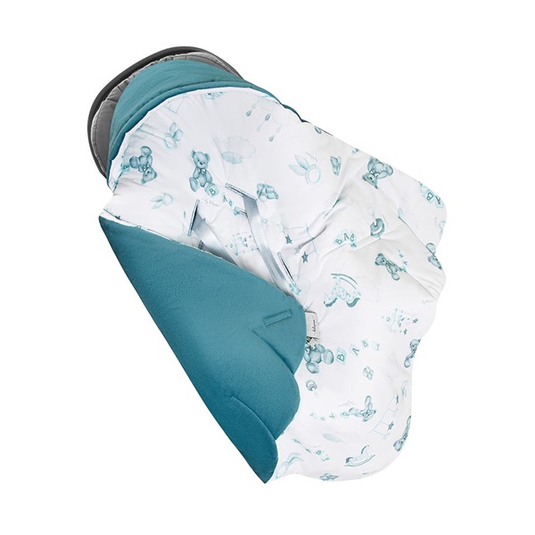 Velvet Belisima Baby Boy Car Seat Wrap