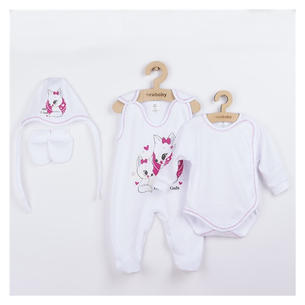 New Baby Miss Fox 4-piece set, size 50