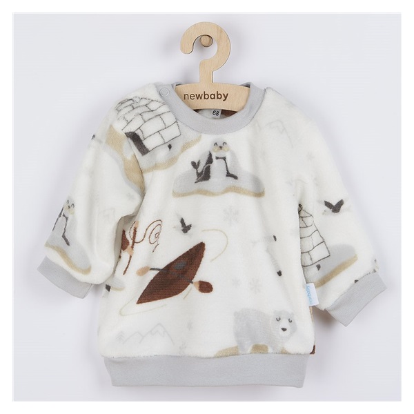Baby Wellsoft Sweatshirt New Baby Eskimo, size 56 (0-3m)