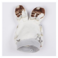 New Baby Eskimo Infant Wellsoft Cap with Ears, size 56/62