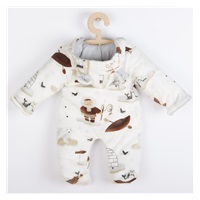 Baby Wellsoft Winter Jumpsuit New Baby Eskimo, size 56 (0-3m)