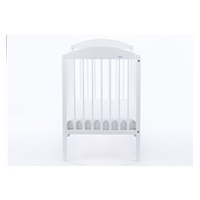 Drewex LULAYA cot with pull-down sidewall white