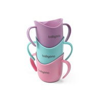 Ergonomic cup Baby Ono FLOW pink