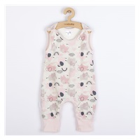 New Baby Happy Elephants Pink Cotton Baby Rompers, size 62 (3-6m)