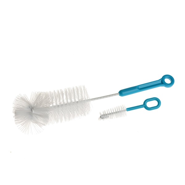 Bottle and pacifier brush Akuku blue
