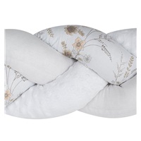 Protective crib mattress cover New Baby Minka and Flowers