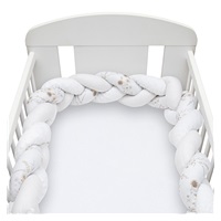 Protective crib mattress cover New Baby Minka and Flowers