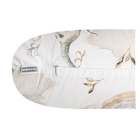 Nursing Pillow New Baby Elephants white-grey