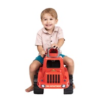 Children‘s fireman‘s bouncer with bubble blower BAYO 70 cm