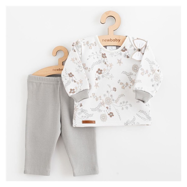 2 Piece Girls Set New Baby Kate Grey, size 74 (6-9m)