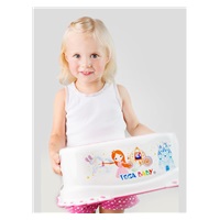Children‘s non-slip bathroom step stool MONSTERS pink