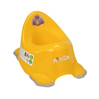 MONSTERS anti-slip potty yellow