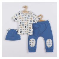 New Baby Magic elephant 3-piece set, size 68 (4-6m)