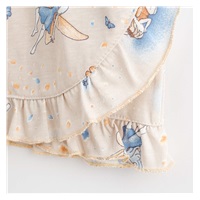 Baby Cotton Dress with Headband New Baby Fairy, size 68 (4-6m)