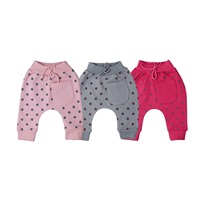 Baby sweatpants Koala Dots dark pink, size 80 (9-12m)