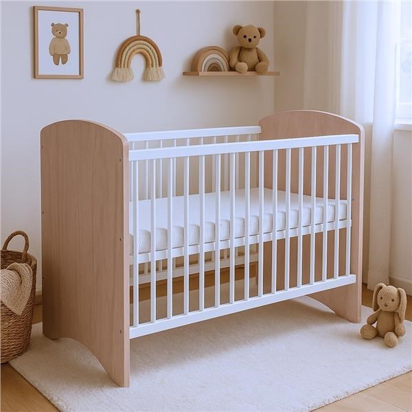 Baby crib New Baby LEO oak
