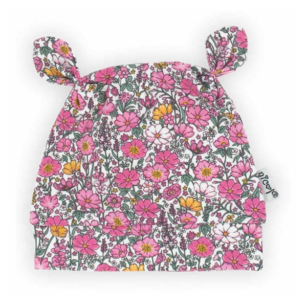 Baby cotton cap Nicol Lea pink, size 56 (0-3m)