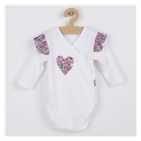 Baby cotton bodysuit with side fastening Nicol Lea, size 62 (3-6m)