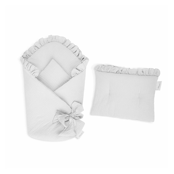 Wrap Belisima Muslin ogrey