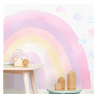 Wall sticker Rainbow pink