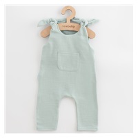 Baby Muslin Laces New Baby Soft Dress Mint, size 68 (4-6m)