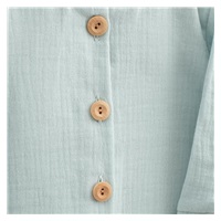 Baby Muslin Shirt New Baby Soft Dress Mint, size 86 (12-18m)