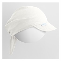 Baby Summer Muslin Scarf with Hood New Baby Soft Dress Beige, size 56 (0-3m)