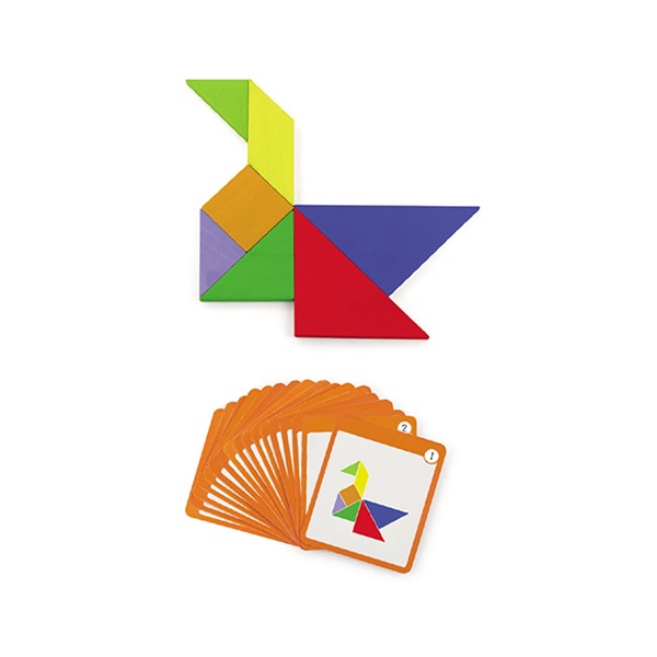 Wooden magnetic tangram Viga