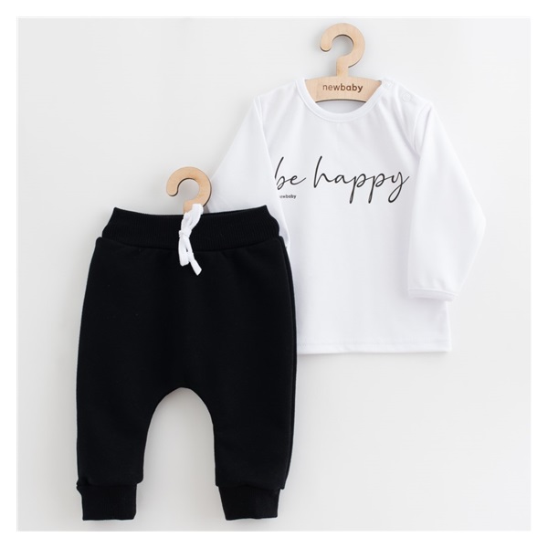 New Baby Be Happy 2 Piece Infant Set, size 80 (9-12m)