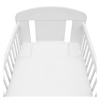 Muslin 2-piece bedding New Baby 90/120 cm white