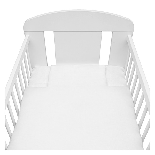 Muslin 2-piece bedding New Baby 90/120 cm white