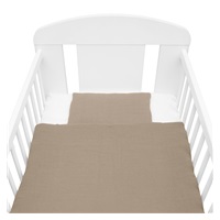 Muslin 2-piece bedding New Baby 90/120 cm beige