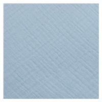Muslin crib mattress cover New Baby blue