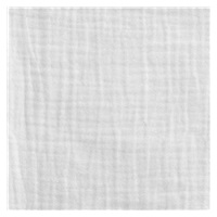 New Baby white muslin crib organizer