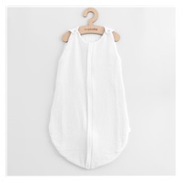Muslin sleeping bag for babies New Baby white, size 0-6 m
