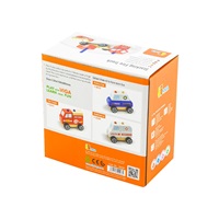 Wooden blocks Viga Firefighters