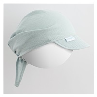 Baby Summer Muslin Scarf with Hood New Baby Soft Dress Mint, size 86 (12-18m)