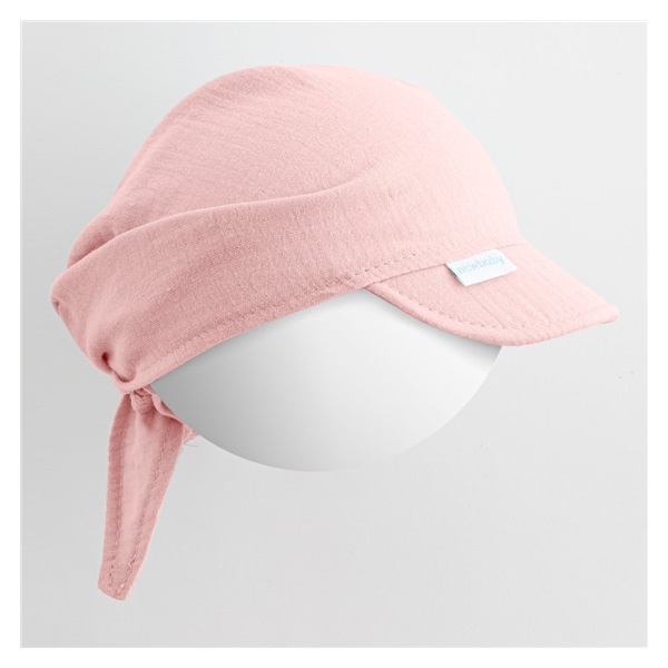 Baby Summer Muslin Scarf with Hood New Baby Soft Dress Pink, size 68 (4-6m)