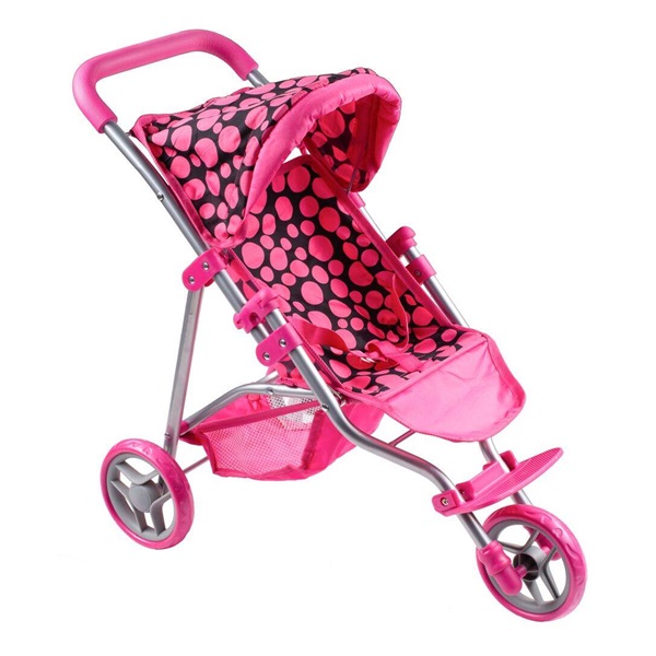 PlayTo Olivia sports stroller for dolls pink
