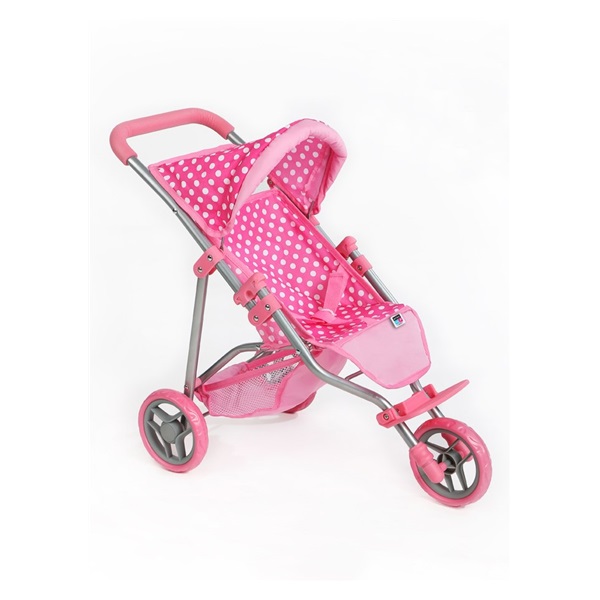 PlayTo Olivia sports stroller for dolls light pink