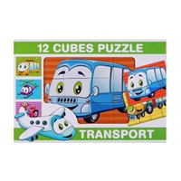 Foldable picture cubes 12 pcs transport