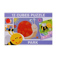 Foldable picture cubes 12 pcs insect