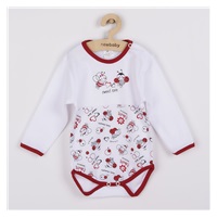 Baby body with long sleeves New Baby Ladybug, size 68 (4-6m)