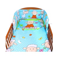 2-dílné ložní povlečení New Baby 100/135 cm tyrkysové s ovečkou