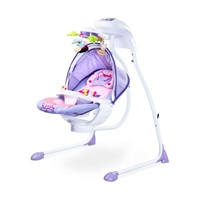 Baby swing CARETERO Bugies purple