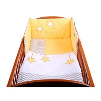 6-part bed linen Belisima Star 90/120 yellow