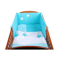 6-piece bedding Belisima Star 100/135 turquoise